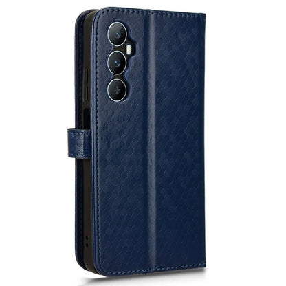 For Realme C65 4G Magnetic Case Dots Imprinted Bump Proof Phone With Stand Cover