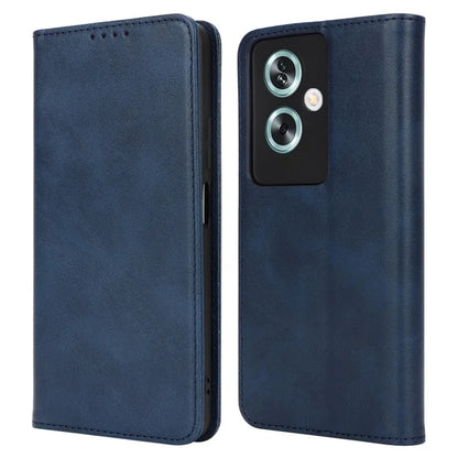 For Oppo A79 5G / A2 5G Case PU Leather Magnetic Closure Protective Phone Cover