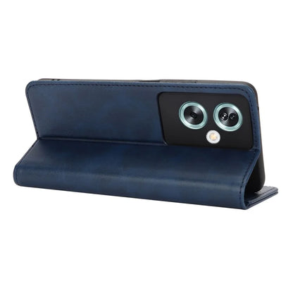 For Oppo A79 5G / A2 5G Case PU Leather Magnetic Closure Protective Phone Cover
