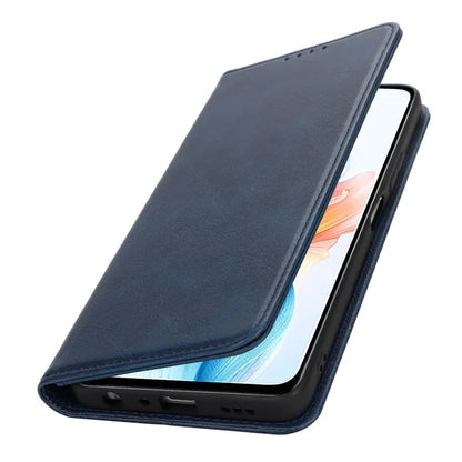 For Oppo A79 5G / A2 5G Case PU Leather Magnetic Closure Protective Phone Cover