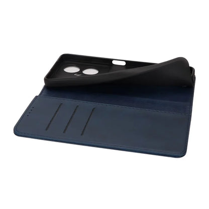 For Oppo A79 5G / A2 5G Case PU Leather Magnetic Closure Protective Phone Cover