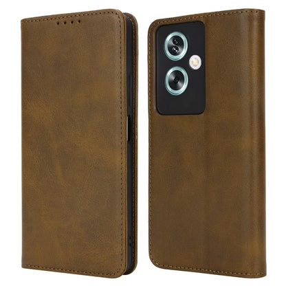 For Oppo A79 5G / A2 5G Case PU Leather Magnetic Closure Protective Phone Cover