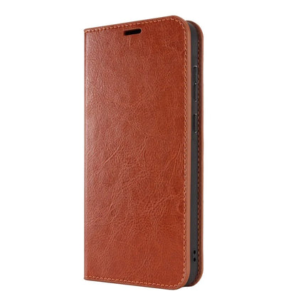 For Samsung Galaxy A35 5G Case Crazy Horse Texture Split Leather Stand Phone Cover