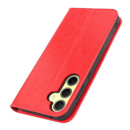 For Samsung Galaxy A35 5G Case Crazy Horse Texture Split Leather Stand Phone Cover