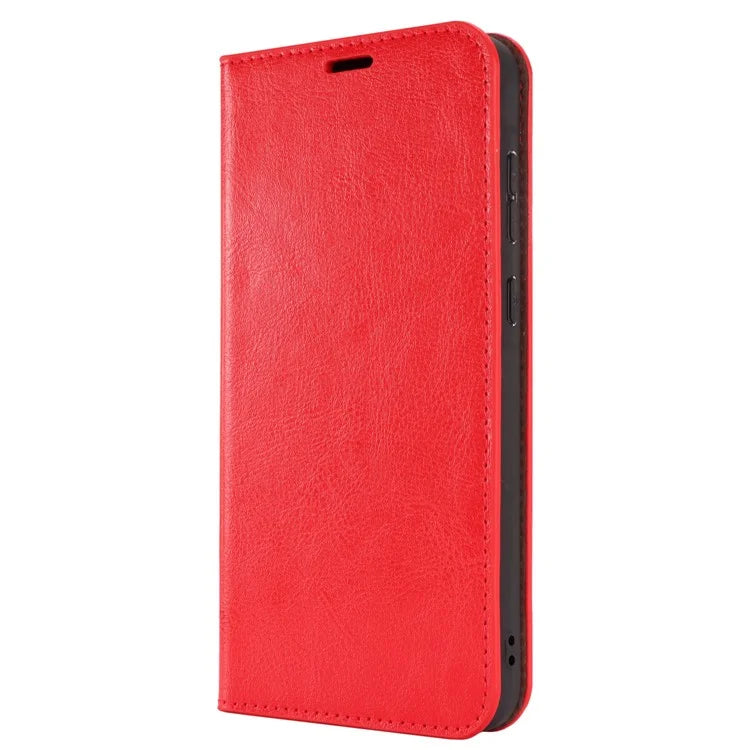 For Samsung Galaxy A35 5G Case Crazy Horse Texture Split Leather Stand Phone Cover