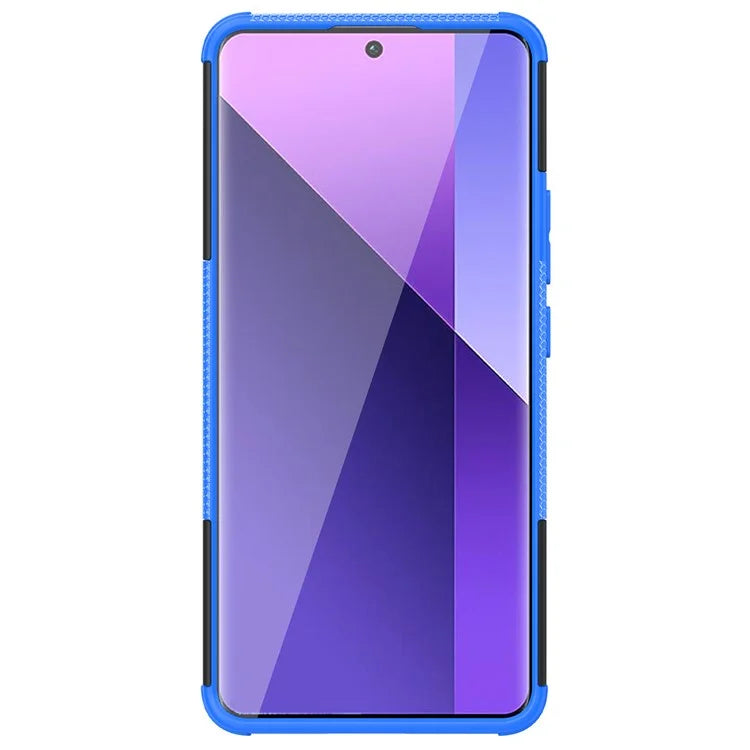 For Xiaomi Redmi Note 13 Pro+ 5G Case Tyre Pattern Design PC+TPU Phone Cover with Kickstand