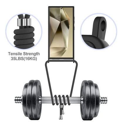 For Samsung Galaxy S24 Ultra Case with Card Holder Liquid Silicone Silky Touch Phone Cover