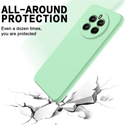 For Realme Narzo 70 5G / P1 5G Case with Hand Strap Liquid Silicone Phone Protective Cover