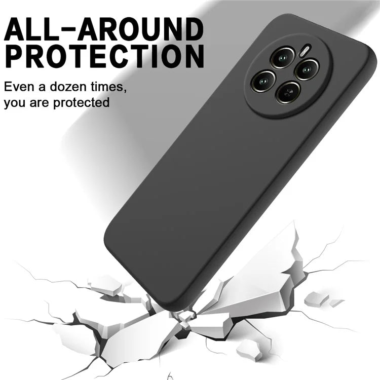 For Realme Narzo 70 5G / P1 5G Case with Hand Strap Liquid Silicone Phone Protective Cover