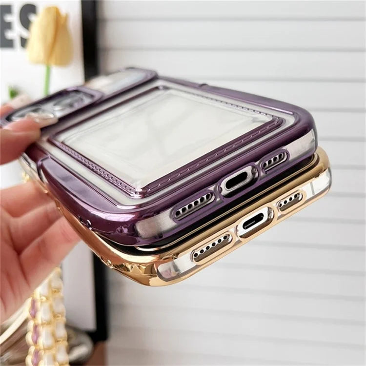 For iPhone 15 Pro Max Clear Case Electroplating TPU Cover Wholesale Phone Accessories