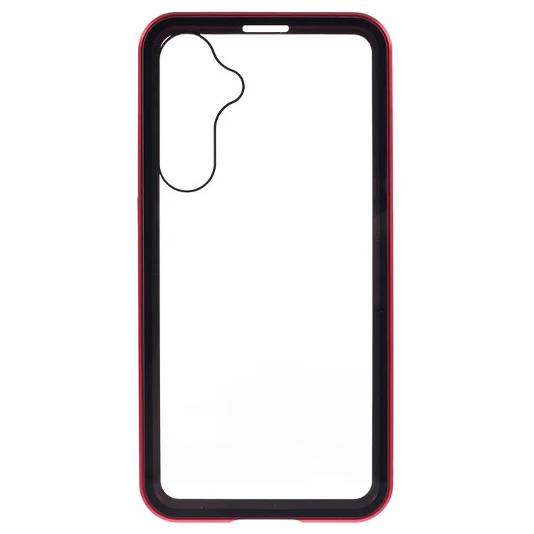 For Samsung Galaxy A15 5G Case Double Sided HD Tempered Glass Phone Shell Magnetic Full Protection Phone Cover