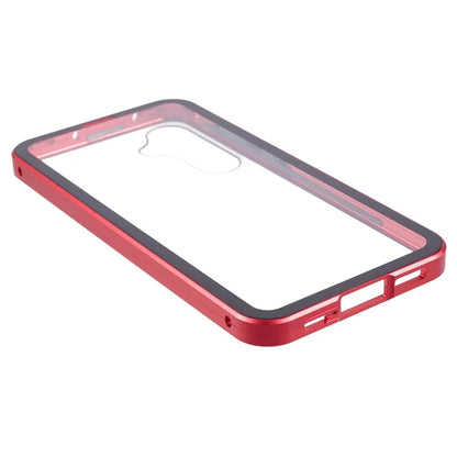 For Samsung Galaxy A15 5G Case Double Sided HD Tempered Glass Phone Shell Magnetic Full Protection Phone Cover