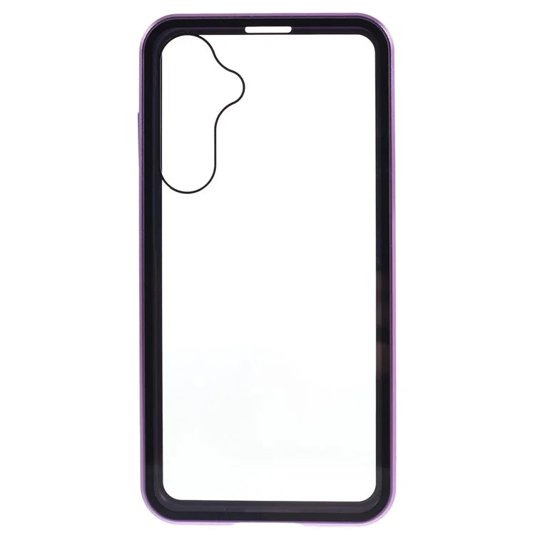 For Samsung Galaxy A15 5G Case Double Sided HD Tempered Glass Phone Shell Magnetic Full Protection Phone Cover