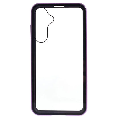 For Samsung Galaxy A15 5G Case Double Sided HD Tempered Glass Phone Shell Magnetic Full Protection Phone Cover