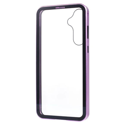 For Samsung Galaxy A15 5G Case Double Sided HD Tempered Glass Phone Shell Magnetic Full Protection Phone Cover