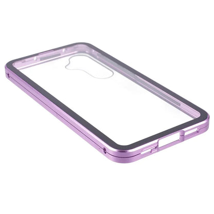 For Samsung Galaxy A15 5G Case Double Sided HD Tempered Glass Phone Shell Magnetic Full Protection Phone Cover