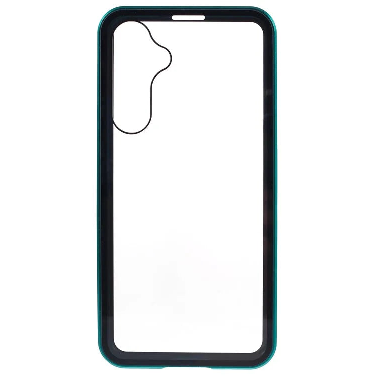 For Samsung Galaxy A15 5G Case Double Sided HD Tempered Glass Phone Shell Magnetic Full Protection Phone Cover