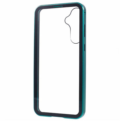 For Samsung Galaxy A15 5G Case Double Sided HD Tempered Glass Phone Shell Magnetic Full Protection Phone Cover