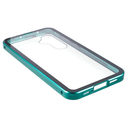 For Samsung Galaxy A15 5G Case Double Sided HD Tempered Glass Phone Shell Magnetic Full Protection Phone Cover