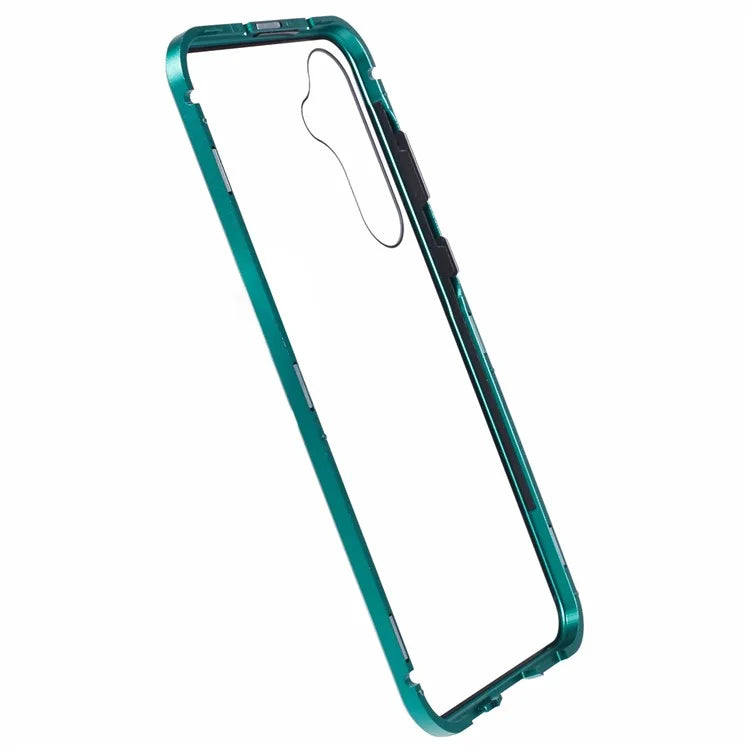 For Samsung Galaxy A15 5G Case Double Sided HD Tempered Glass Phone Shell Magnetic Full Protection Phone Cover