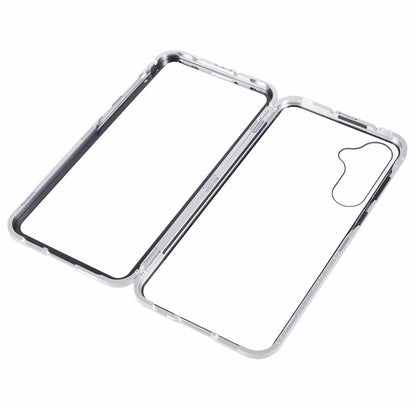 For Samsung Galaxy A15 5G Case Double Sided HD Tempered Glass Phone Shell Magnetic Full Protection Phone Cover