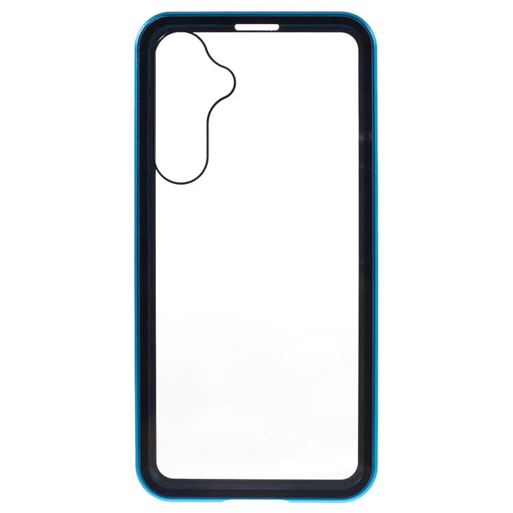 For Samsung Galaxy A15 5G Case Double Sided HD Tempered Glass Phone Shell Magnetic Full Protection Phone Cover