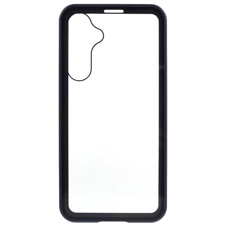 For Samsung Galaxy A15 5G Case Double Sided HD Tempered Glass Phone Shell Magnetic Full Protection Phone Cover