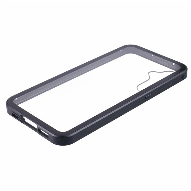 For Samsung Galaxy A15 5G Case Double Sided HD Tempered Glass Phone Shell Magnetic Full Protection Phone Cover
