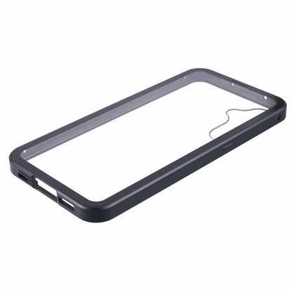 For Samsung Galaxy A15 5G Case Double Sided HD Tempered Glass Phone Shell Magnetic Full Protection Phone Cover