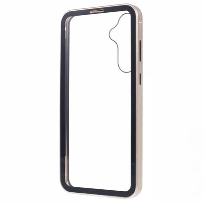 For Samsung Galaxy A15 5G Case Double Sided HD Tempered Glass Phone Shell Magnetic Full Protection Phone Cover