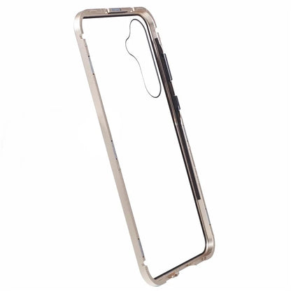 For Samsung Galaxy A15 5G Case Double Sided HD Tempered Glass Phone Shell Magnetic Full Protection Phone Cover