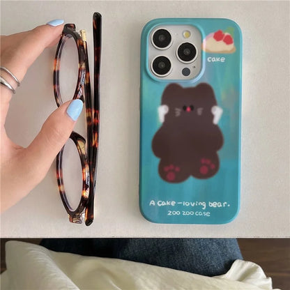 For iPhone 15 Pro Wholesale Case Animal Pattern IMD TPU Phone Shell