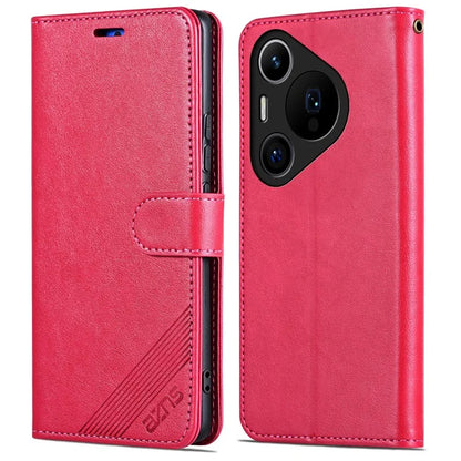 AZNS For Huawei Pura 70 Pro / 70 Pro+ Case Magnetic Clasp Wallet Stand Leather Phone Cover