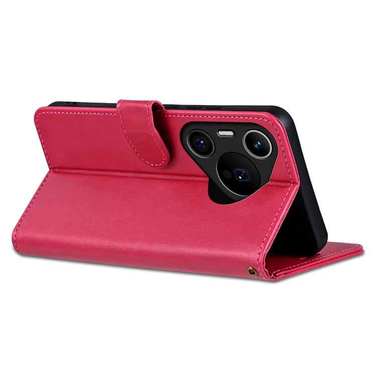AZNS For Huawei Pura 70 Pro / 70 Pro+ Case Magnetic Clasp Wallet Stand Leather Phone Cover