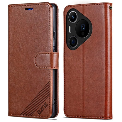 AZNS For Huawei Pura 70 Pro / 70 Pro+ Case Magnetic Clasp Wallet Stand Leather Phone Cover