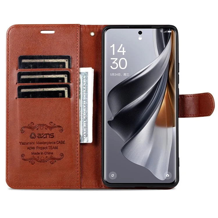 AZNS For Huawei Pura 70 Pro / 70 Pro+ Case Magnetic Clasp Wallet Stand Leather Phone Cover