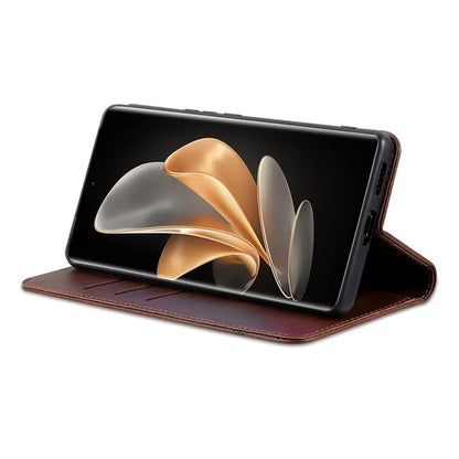 AZNS For Huawei Pura 70 Ultra Case PU Leather Magnetic Closure Shockproof Flip Phone Cover