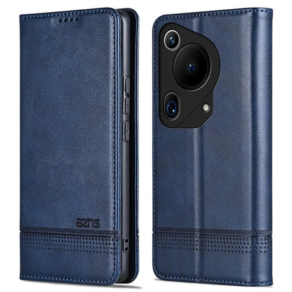 AZNS For Huawei Pura 70 Ultra Case PU Leather Magnetic Closure Shockproof Flip Phone Cover