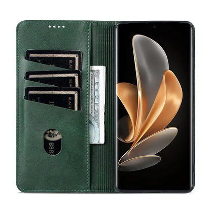 AZNS For Huawei Pura 70 Ultra Case PU Leather Magnetic Closure Shockproof Flip Phone Cover