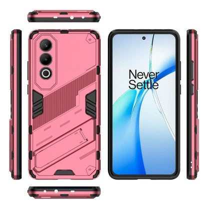 For OnePlus Nord CE4 5G Kickstand Case PC+TPU Anti-scratch Phone Cover