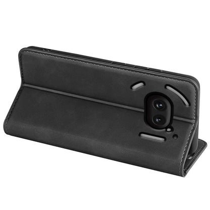 For Nothing Phone (2a) Case PU Leather Stand Phone Protective Cover Skin Touch Phone Shell