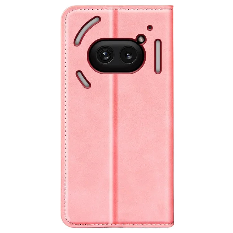 For Nothing Phone (2a) Case PU Leather Stand Phone Protective Cover Skin Touch Phone Shell