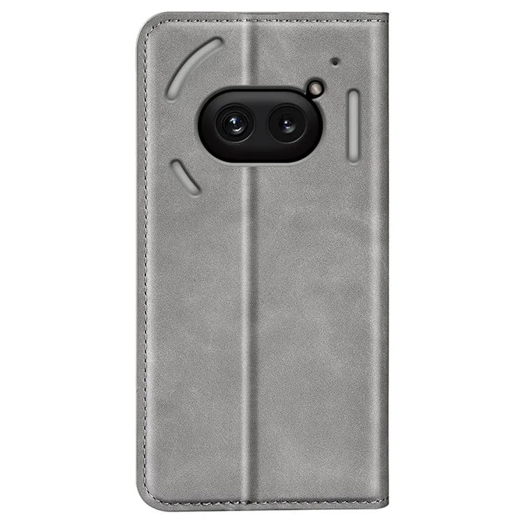 For Nothing Phone (2a) Case PU Leather Stand Phone Protective Cover Skin Touch Phone Shell