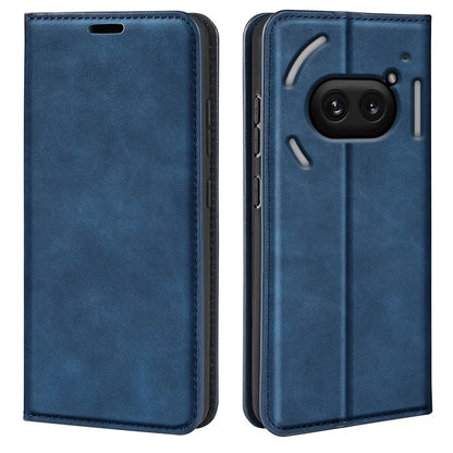For Nothing Phone (2a) Case PU Leather Stand Phone Protective Cover Skin Touch Phone Shell