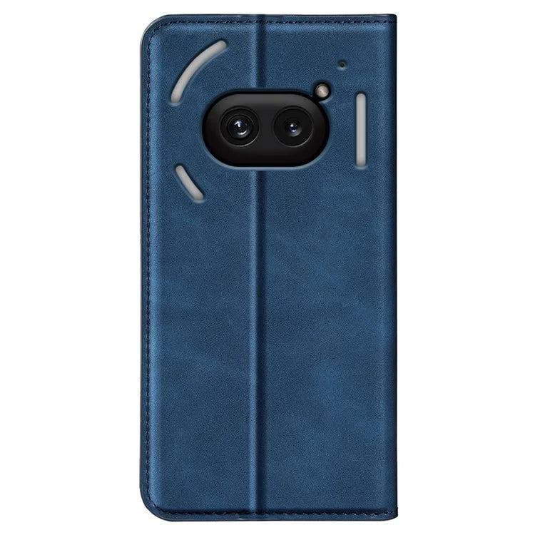 For Nothing Phone (2a) Case PU Leather Stand Phone Protective Cover Skin Touch Phone Shell