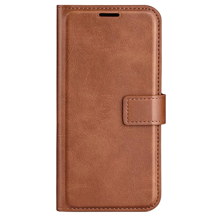 For Nothing Phone (2a) Case PU Leather+TPU Phone Shell Calf Texture Wallet Stand Cover