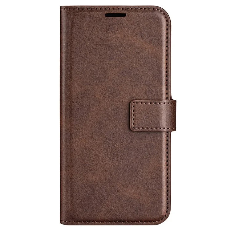 For Nothing Phone (2a) Case PU Leather+TPU Phone Shell Calf Texture Wallet Stand Cover