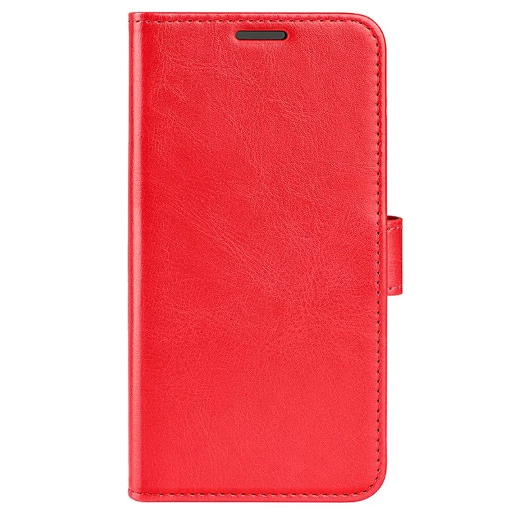 For Sony Xperia 1 VI Case Crazy Horse Texture PU Leather Stand Magnetic Protect Phone Cover
