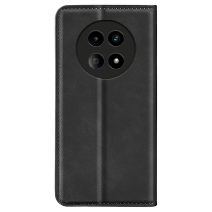 For Realme 12 5G Case Drop-resistant PU Leather Wallet Skin Touch Phone Shell