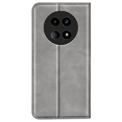 For Realme 12 5G Case Drop-resistant PU Leather Wallet Skin Touch Phone Shell